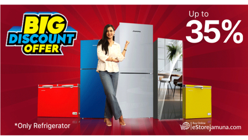 Jamuna Big Discount Offer Only Refrigerator