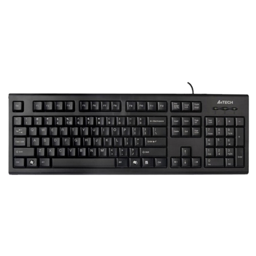 A4 Tech KR-83 Black USB Keyboard with Bangla