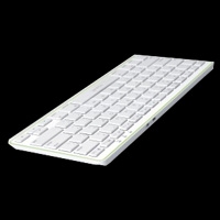 Havit KB210BT White Bluetooth Mini Keyboard with Bangla