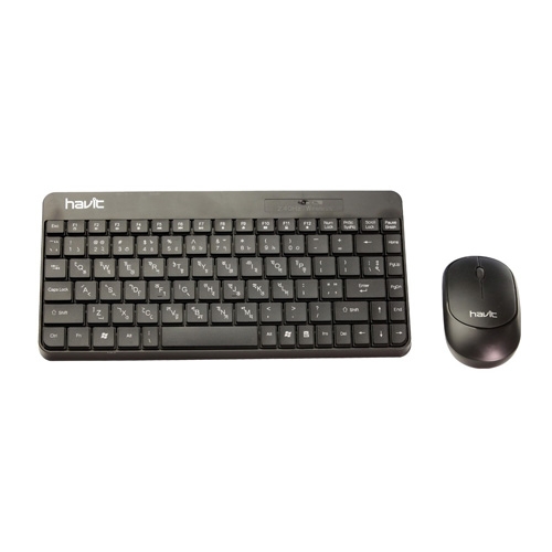 Havit KB259GCM Black Mini Wireless Combo Keyboard & Mouse