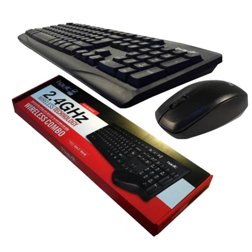Havit KB525GCM Black Wireless Keyboard & Mouse Combo with Bangla.