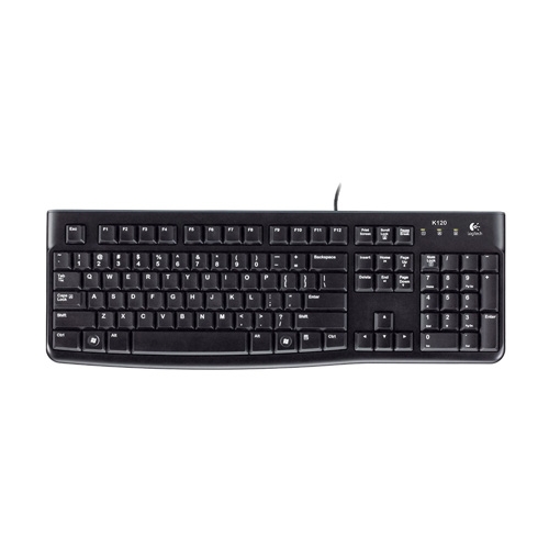 Logitech K120 Black USB Keyboard with Bangla