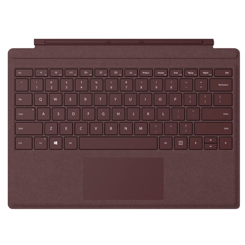 Microsoft Surface Pro Burgundy Signature Type Cover (Alcantara Fabric)