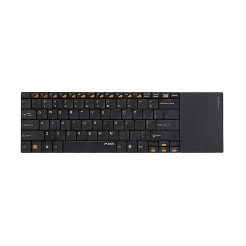Rapoo E9180P Wireless Black Ultra-thin Keyboard with Touch-pad