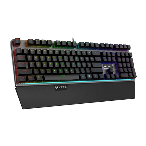 Rapoo VPRO V720 Full Color RGB Backlight Wired Black Gaming Mechanical Keyboard