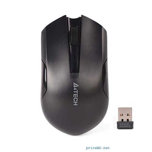 A4 Tech G3-200/200N Black Wireless Mouse