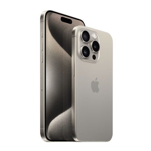 Apple iPhone 15 Pro 256GB Natural Titanium Smart Phone