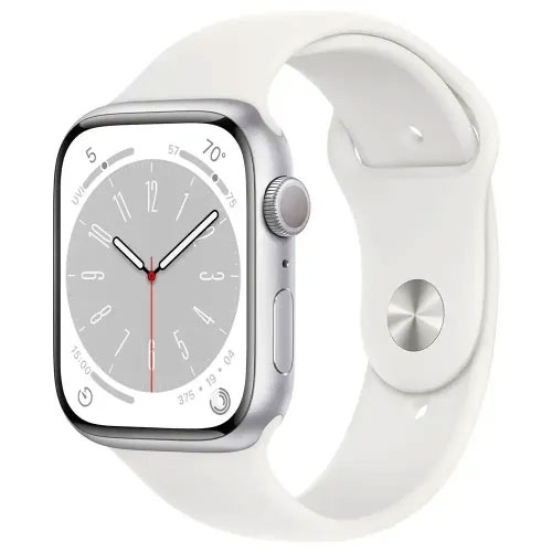 Apple Watch Series 8 GPS Silver Aluminum Case Sport Brand
