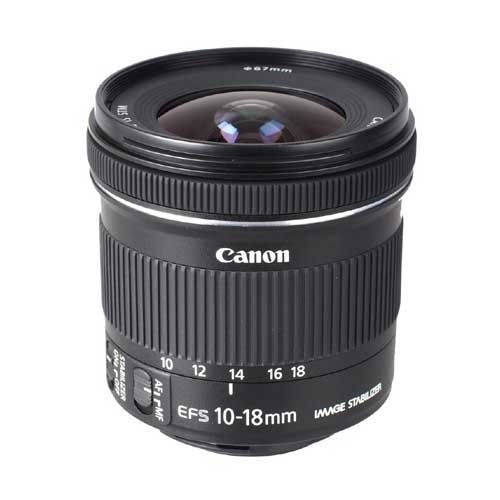 Canon EF-S 10-18mm f/4.5-5.6 IS STM Camera Lens
