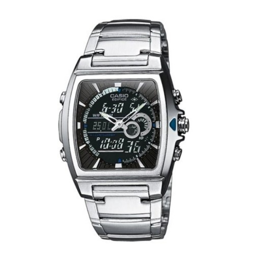 Casio Edifice Dual-Time with Thermometer Wristwatch EFA120D