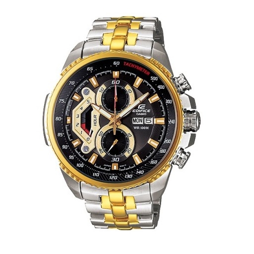Casio Limited Edition Gold Plated Edifice Watch EF-558SG-1AV