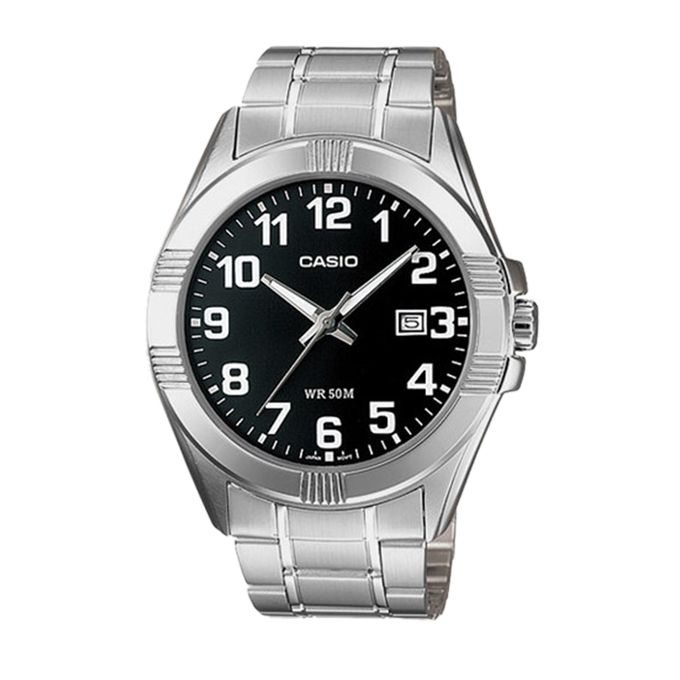 Casio Stainless Steel Analog Watch For Men  MTP-1308D-1BVDF