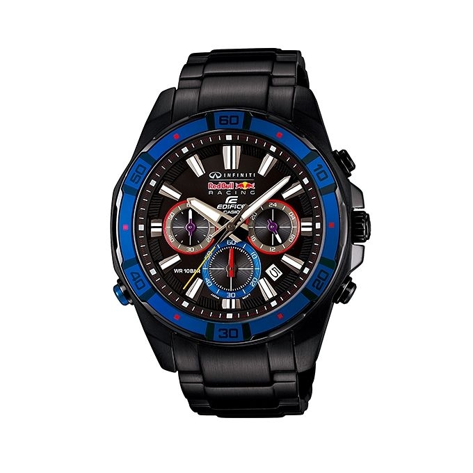 Casio Stainless Steel Wrist Watch For Men EFR-534RBK-1AER