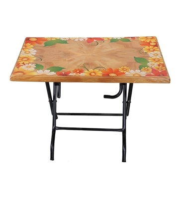 DPL Multi Purpose Folding Table Printed Rose Wood 95284