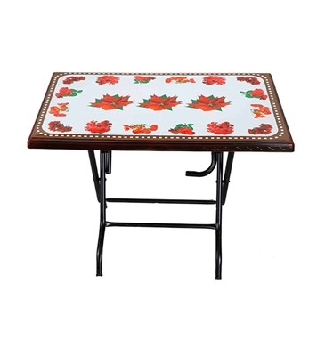 DPL Multi Purpose Folding Table Printed Rose Wood 95285