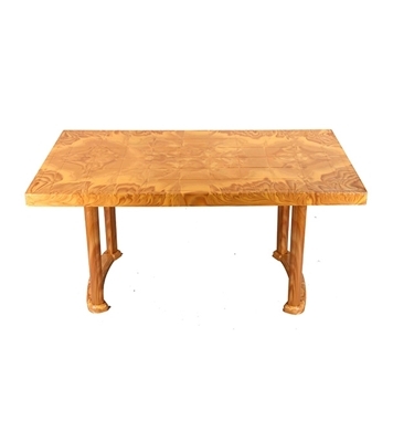 DPL Table 4 Seated Sq Plus San Wood 86242