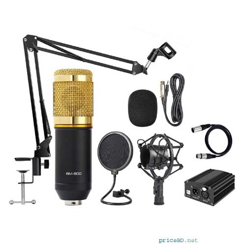 Full Studio Package BM-800 Condenser Microphone