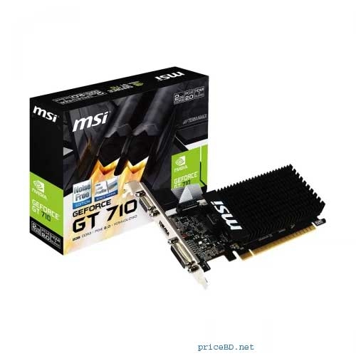 Gigabyte GT 710 (2GB DDR3) Graphics Card with 2 Year's Replace Warranty