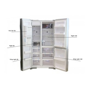 Hitachi Refrigerators R-M700GPUN2 GBK
