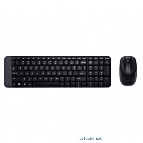 Logitech MK220 2.4GHz Wireless Keyboard Mouse Combo Set
