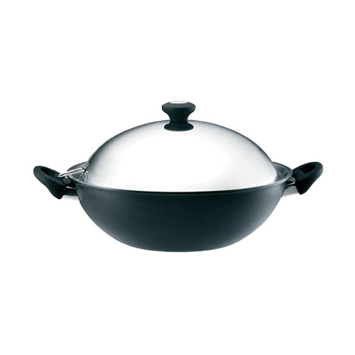 Meyer Cookwere  Non-stick Covered Chinese Wok