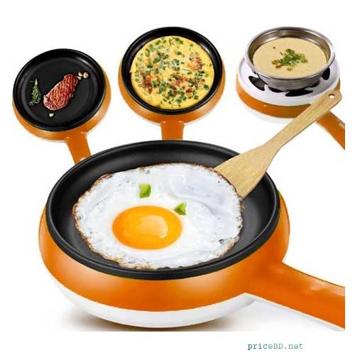 Multifunctional Egg Boiler and Fry Pan