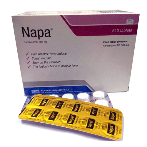 Napa 500 mg Tablet