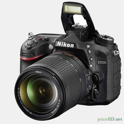 Nikon DSLR Camera Body With AF-S 18-140mm Lens D7200