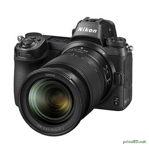 Nikon Z6 24.5MP Mirrorless Digital Camera with FTZ Adapter