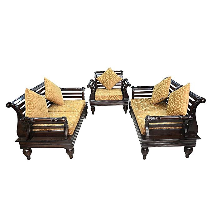 Nurjahan Furniture Canadian Processed Wood Naimuddin Design Sofa Set  SA-216