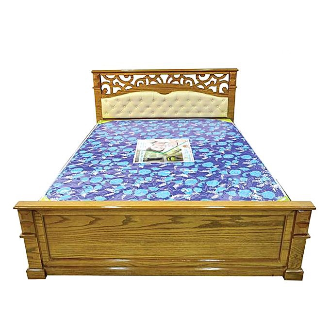 Nurjahan Furniture  Malaysian Processed Wood Semi-Box Design Bed BD 149