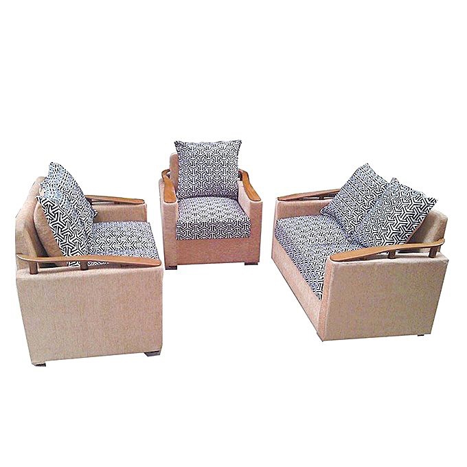 Nurjahan Furniture Processed Wood Sofa Set  SA 166