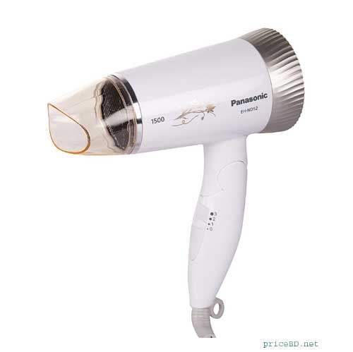 Panasonic EH-ND52-N 1500W Foldable Silent Hair Dryer (Silver)