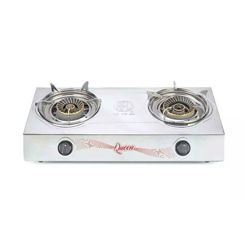 RFL Double QUEEN CI SS Auto Gas Stove