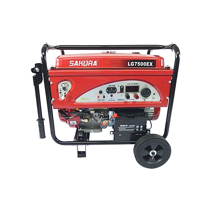SAKURA Gasoline Generator LG7500EX