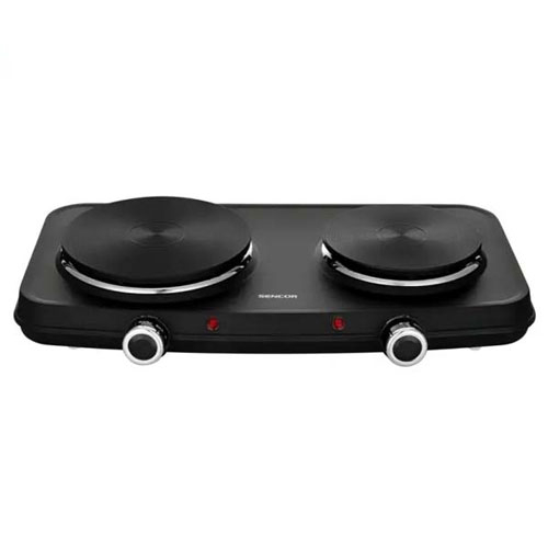 Sencor SCP 2254BK Electric Double Electric Hotplate Cooker