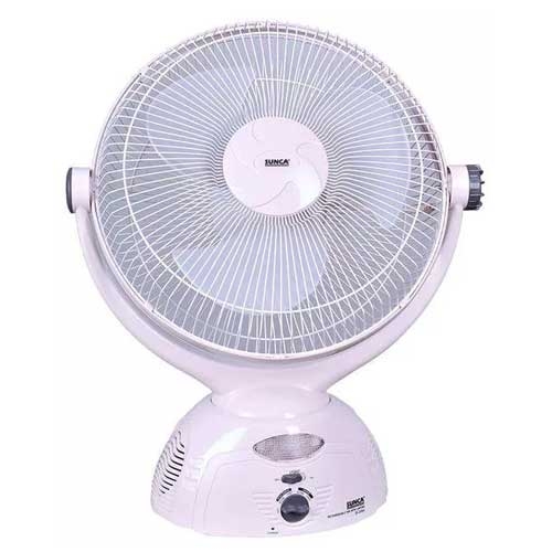 Sunca Charger Fan With Light SF-292A