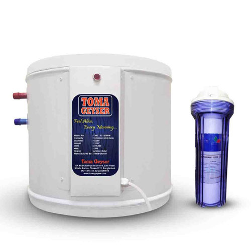Toma Geyser TMG-10-CWHF 10 Gallon Electric Geyser with Safety Filter