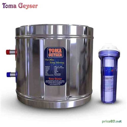 Toma Geyser TMG-15-ASSF Electric Water Heater with Safety Filter
