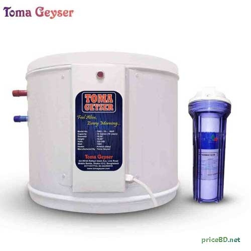 Toma Geyser TMG-15-AWHF Electric Water Heater with Safety Filter