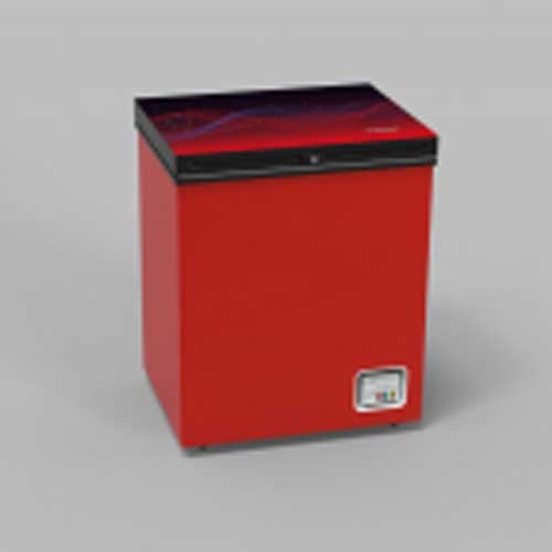 Vision GD Chest Freezer RE-350L Maple Leaf Red Wave
