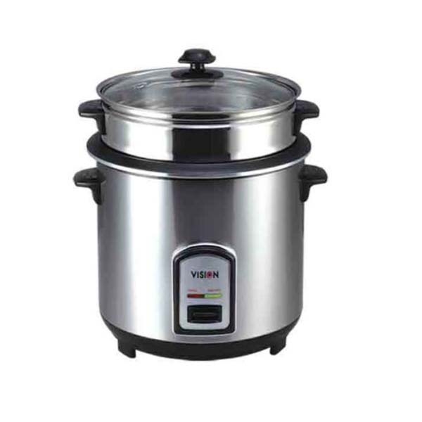 Vision Rice Cooker  3.0 L SS 50 05 Silver (Double Pot)