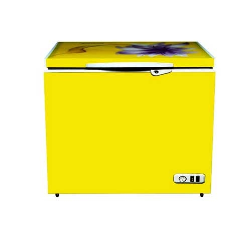 Vision SN GD Chest Freezer RE-150L Lemon Yellow