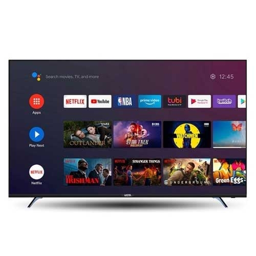 Vista 55 Inches 4K UHD Bezel-Less Android 11 TV Voice Command
